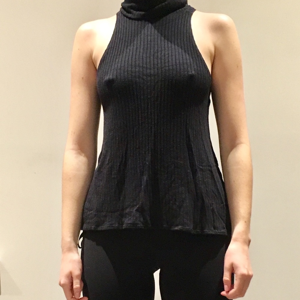 Free people turtle neck tank